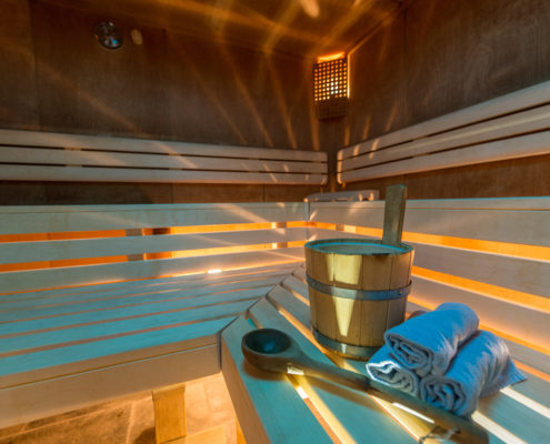 Finnische Sauna im Hotel Berghof